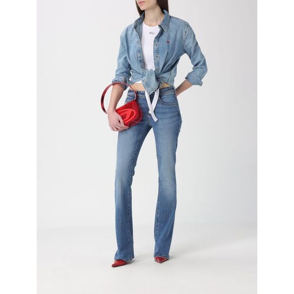 Diesel Shoulder Bag Woman Red - Picture 2 of 4